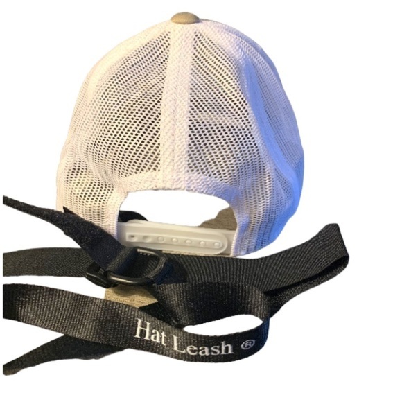 RICHARDSON, Trucker Surf Style Hat Leash Hat, Tan & White, OS - Picture 2 of 3